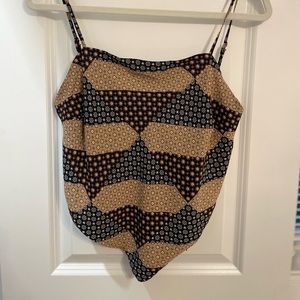 French kiss scarf top